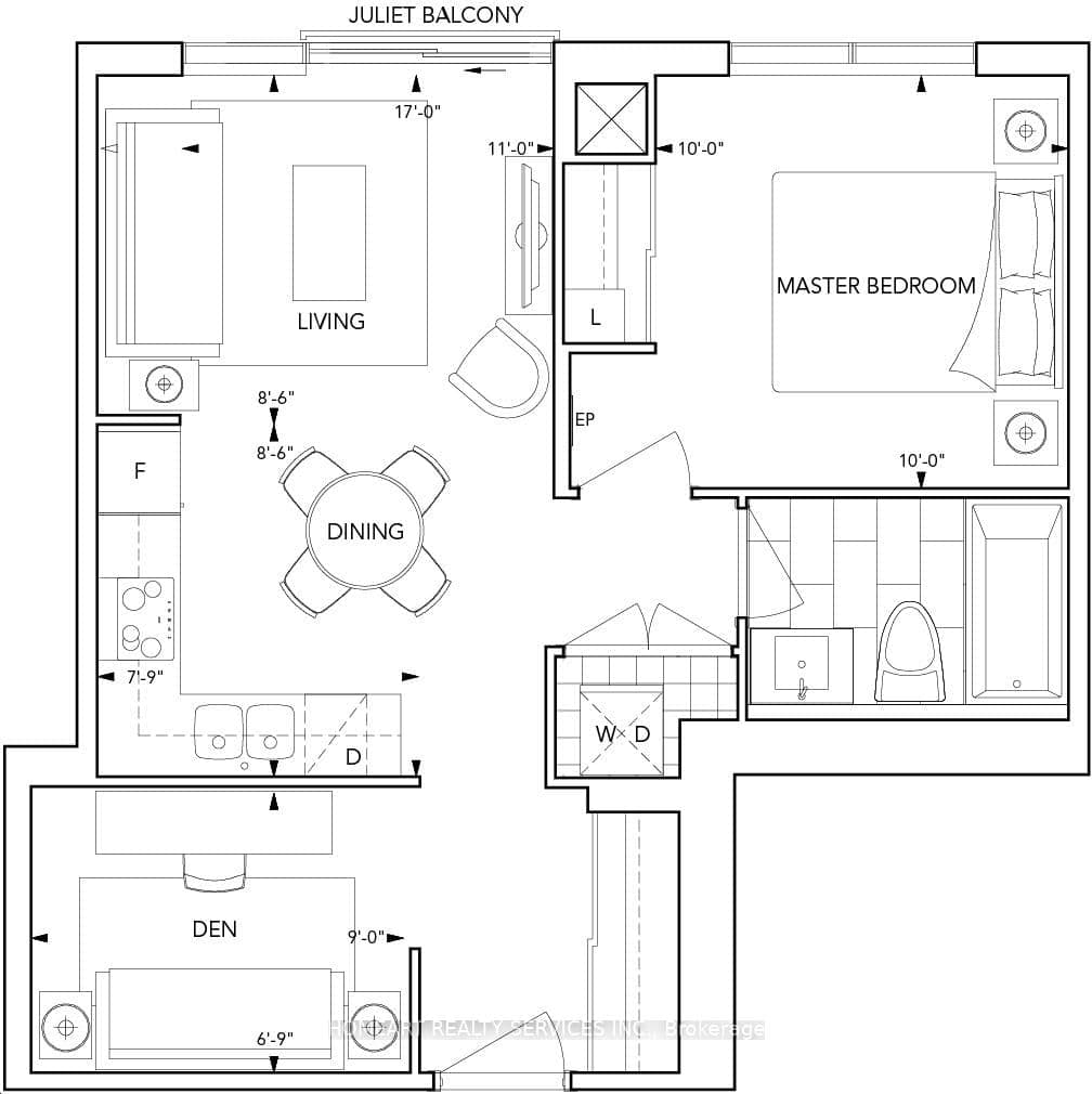 #1920 - 275 Village Green Square