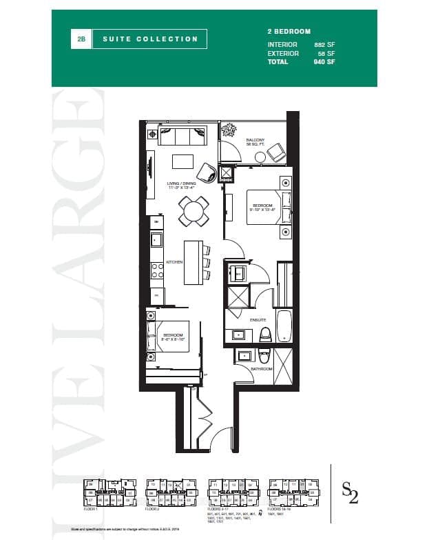 #1701 - 1035 Southdown Road