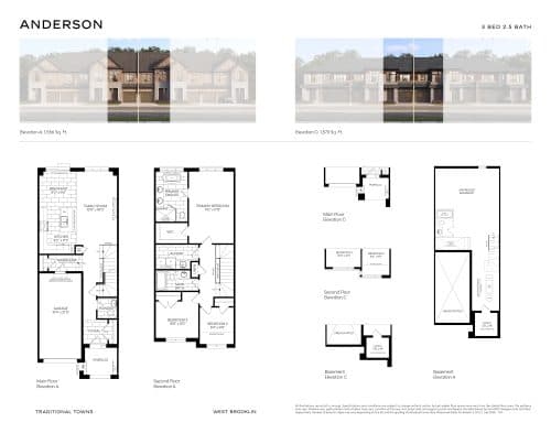 Anderson floor plan