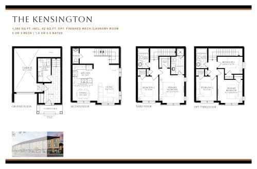 The Kensington (Garden Series) floor plan