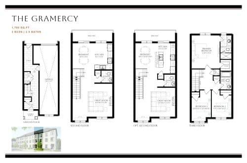 The Gramercy (Carriage Series) floor plan