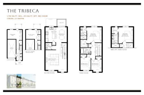 The Tribeca (Classic Series) floor plan