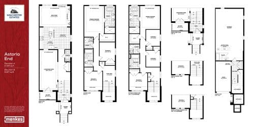 Astoria End floor plan